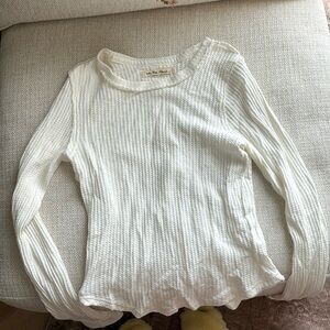 Free People Ribbed Long Sleeve